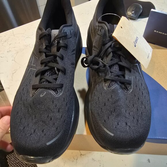 Asics Mens Gel-Cumulus 26 Running Shoes US 13 10118792-003 Black / Black NEW - Picture 5 of 10